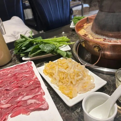 Beijing Hotpot Dipping Sauce: Sesame Paste, Fermented Tofu, and Leek Flower